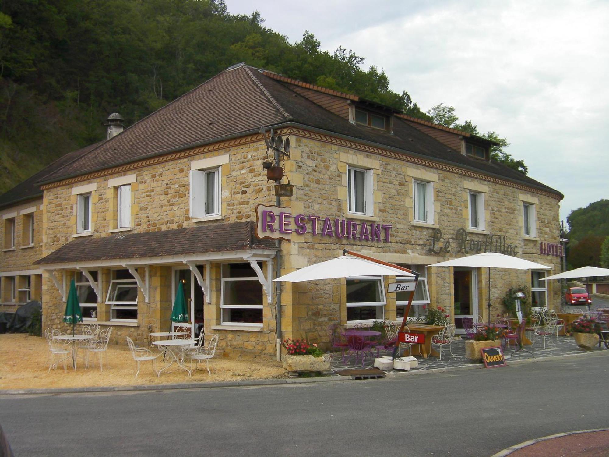 Hotel-Restaurant Le Rouffillac Carlux Buitenkant foto