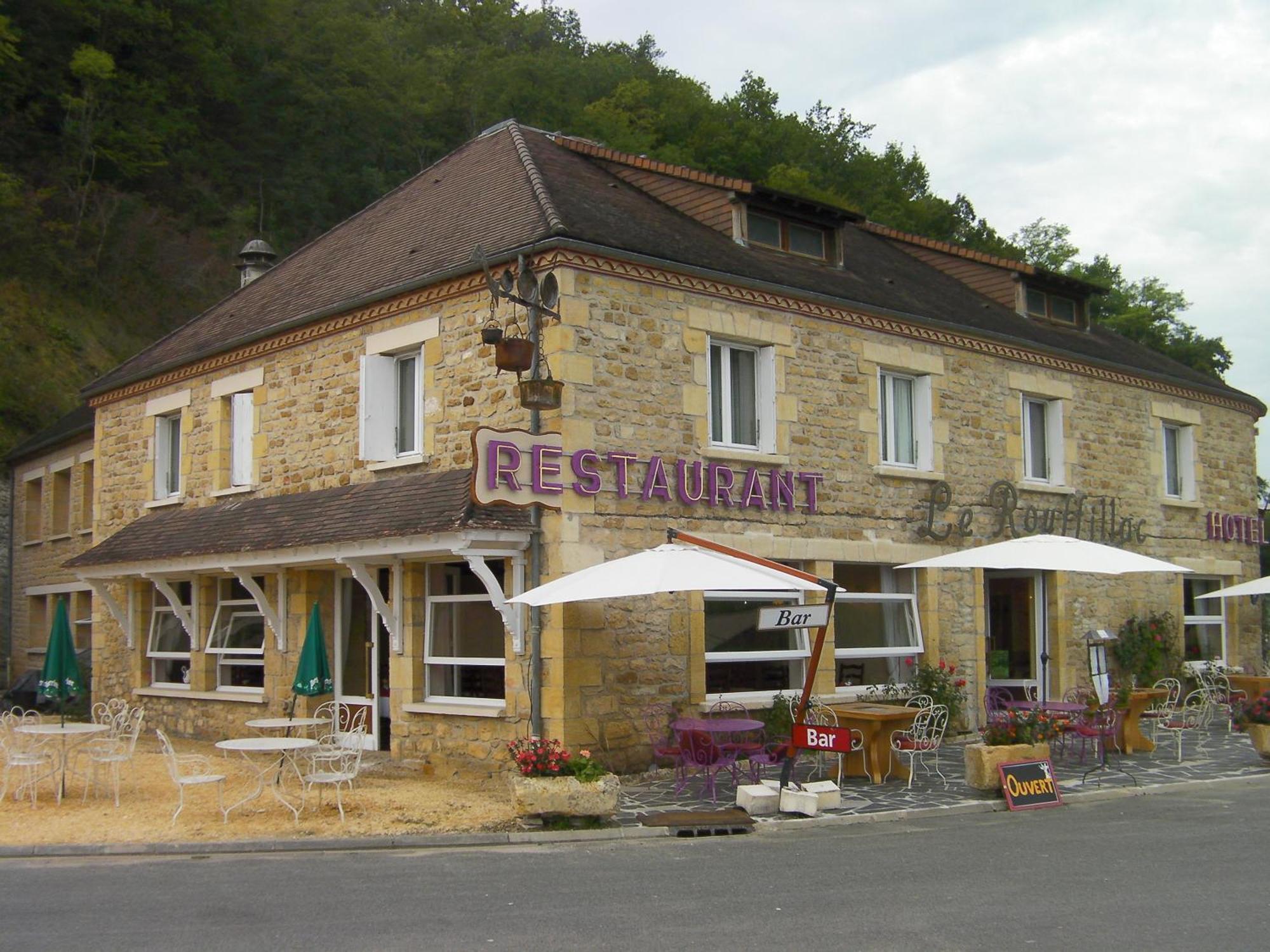 Hotel-Restaurant Le Rouffillac Carlux Buitenkant foto